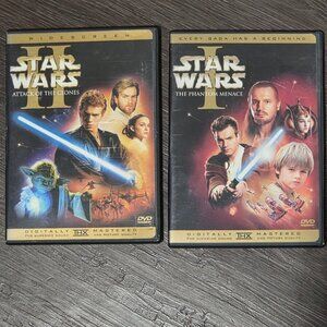Star Wars 1 & 2 (dvd)